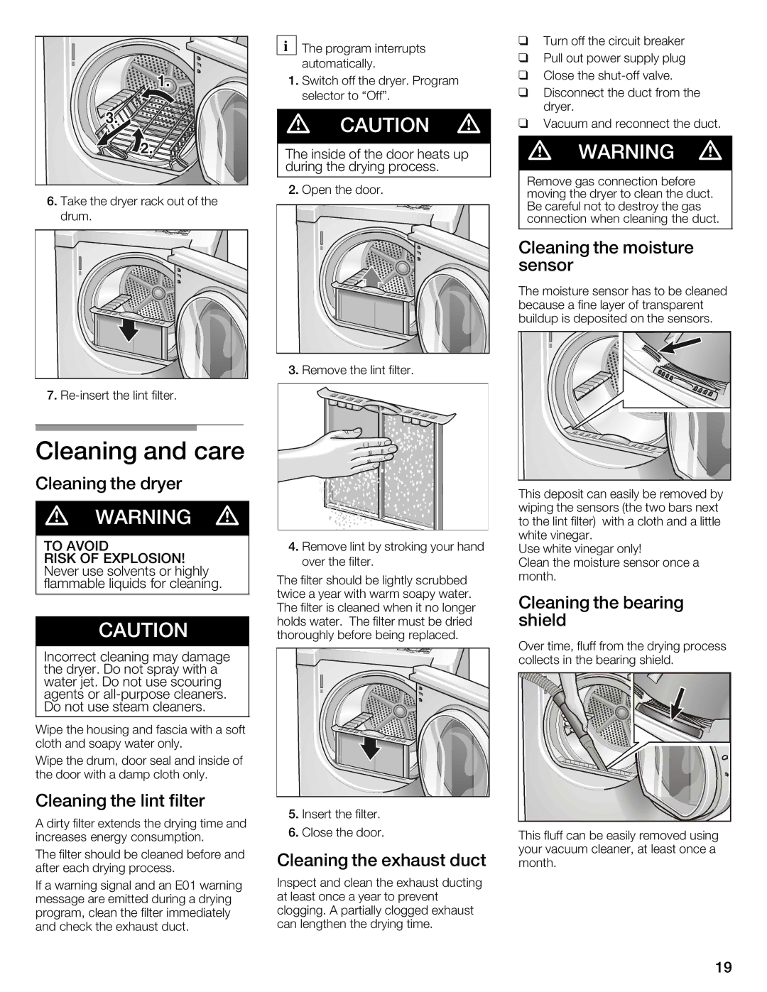 Bosch Appliances WTMC3521UC, WTMC352SUC installation instructions Q q 