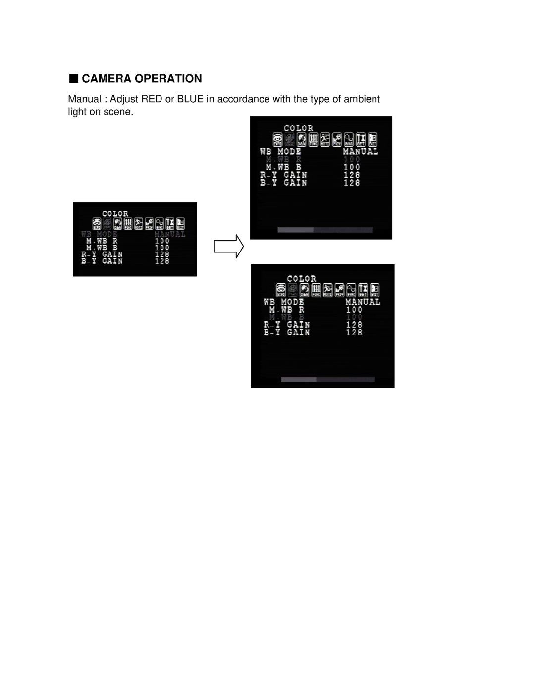 Bosch Appliances WZ45N instruction manual Camera Operation 