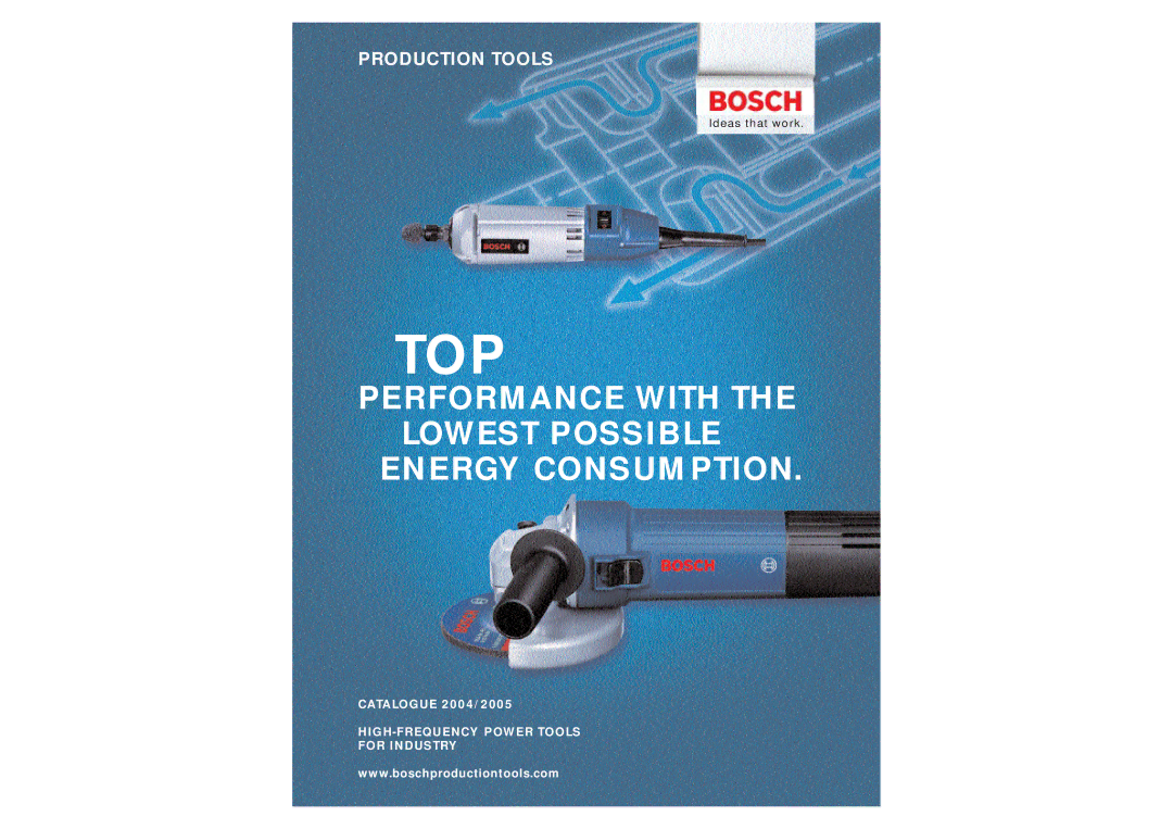 Bosch Power Tools 1375-01, 1375AK manual Top 