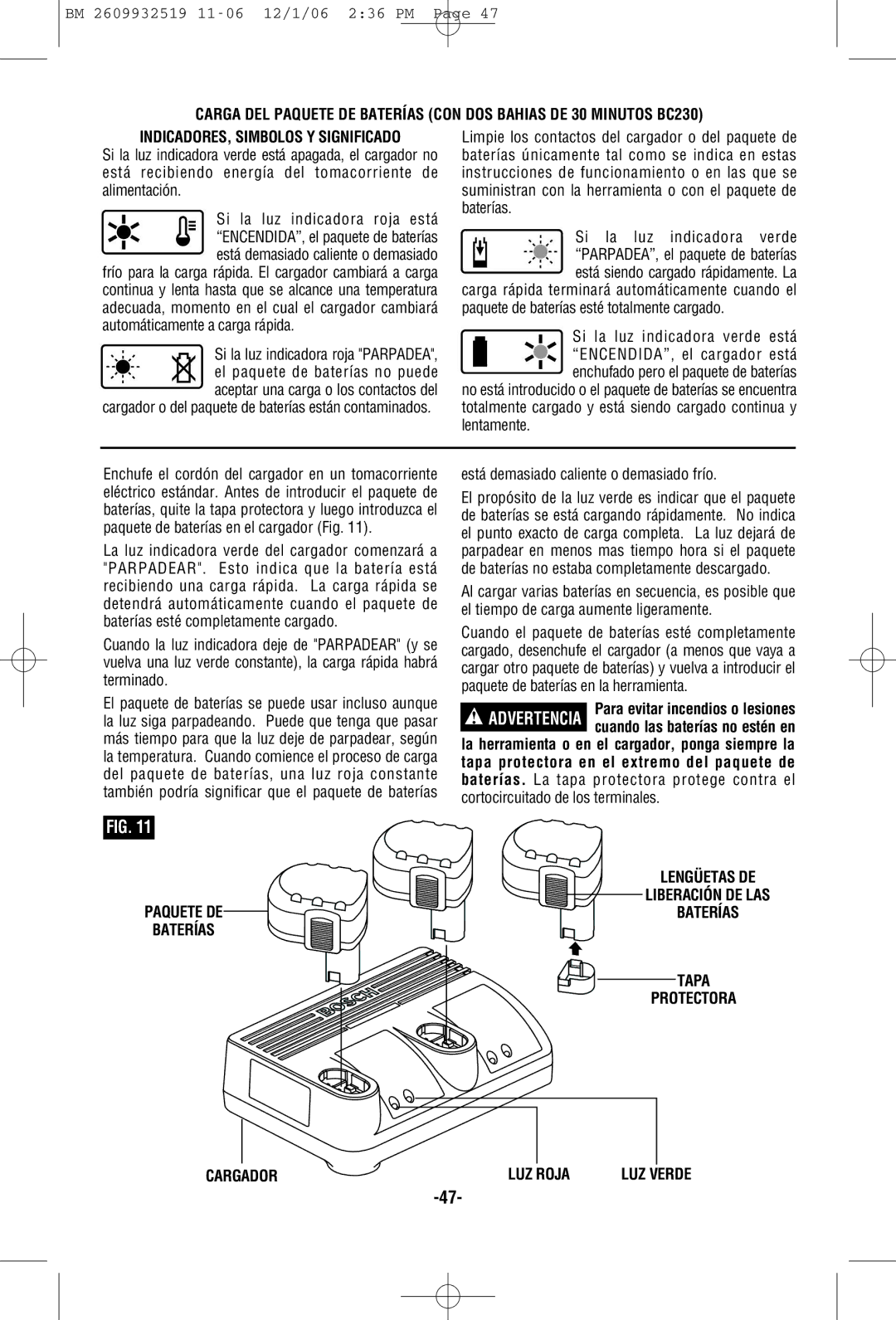 Bosch Power Tools 15618, 15614 manual Está demasiado caliente o demasiado frío, Cargador LUZ Roja 