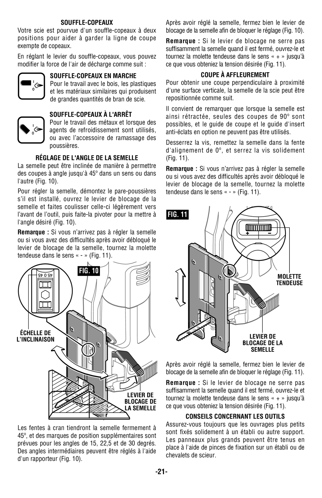 Bosch Power Tools 1591EVSL Souffle-Copeaux, SOUFFLE-COPEAUX EN Marche, SOUFFLE-COPEAUX À Larrêt, Coupe À Affleurement 