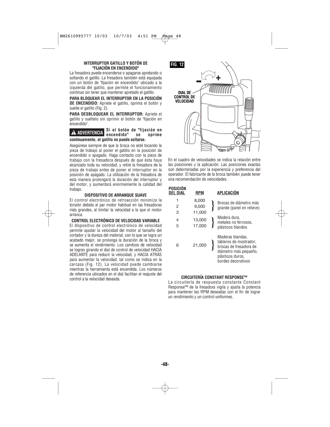 Bosch Power Tools 1619EVS Interruptor Gatillo Y Botón DE Fijación EN Encendido, Dispositivo DE Arranque Suave, DEL Dial 