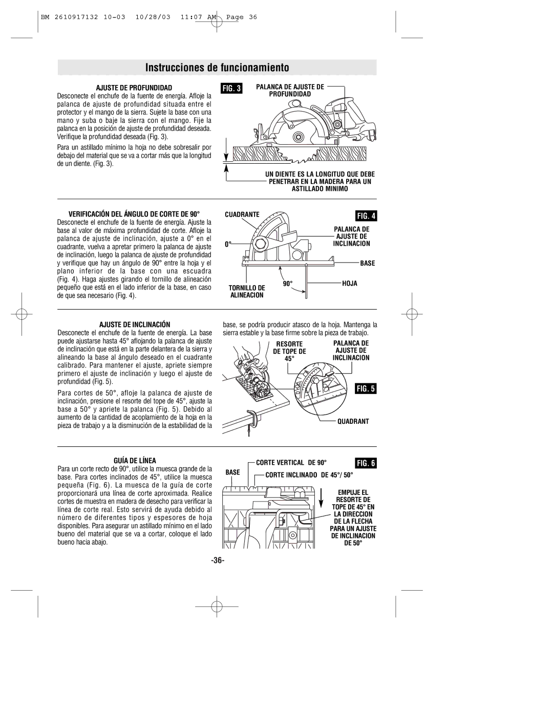 Bosch Power Tools 1677MDT Instrucciones de funcionamiento, Ajuste DE Profundidad, Ajuste DE Inclinación, Guía DE Línea 