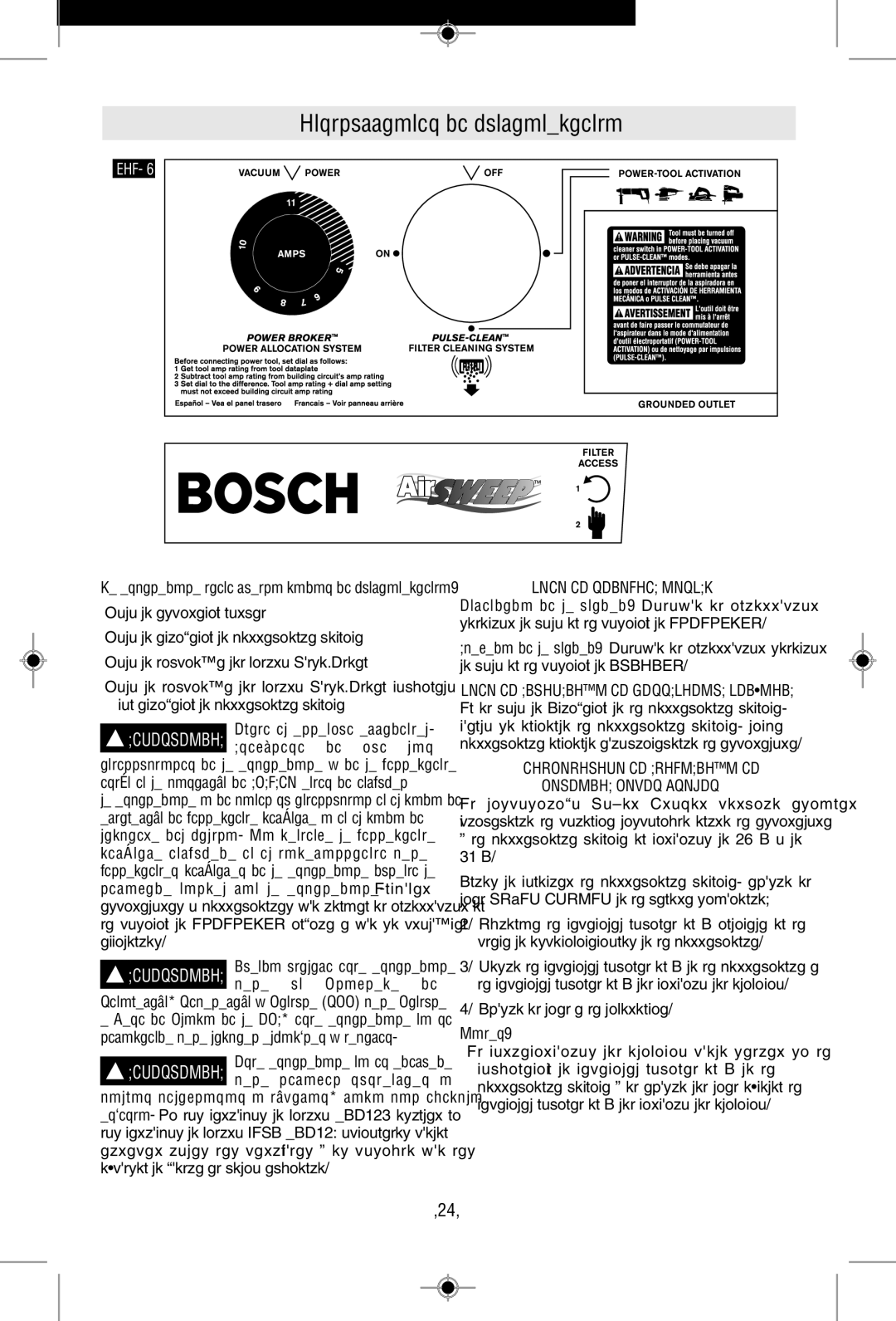 Bosch Power Tools 3931A-PB Instrucciones de funcionamiento, Modo DE Recogida Normal, Ajuste el dial a la diferencia, Notas 