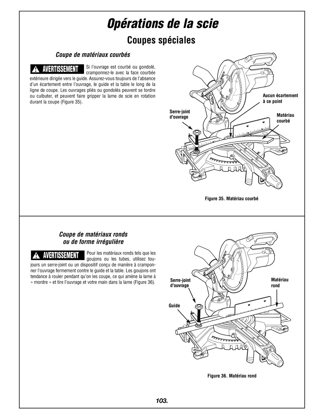 Bosch Power Tools 4405 Coupes spéciales, Coupe de matériaux courbés, Coupe de matériaux ronds Ou de forme irrégulière, 103 