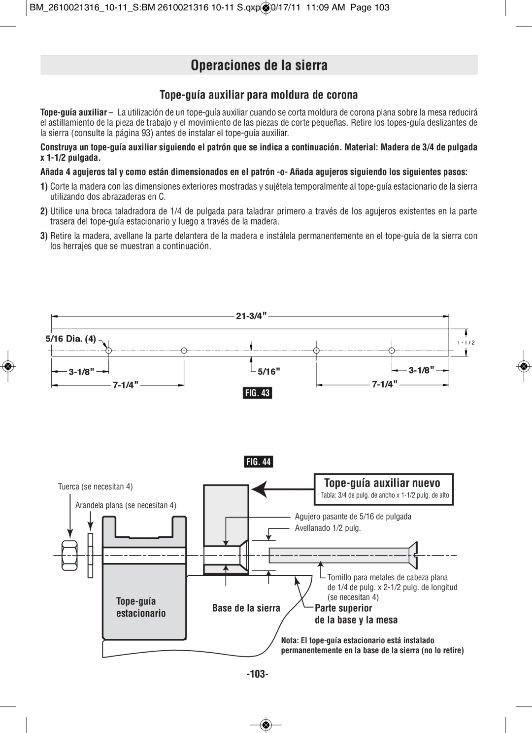 Bosch Power Tools CM12 manual Tope-guía auxiliar nuevo, 21-3 