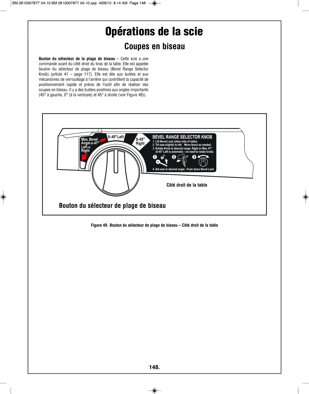 Bosch Power Tools GCM12SD manual 148 