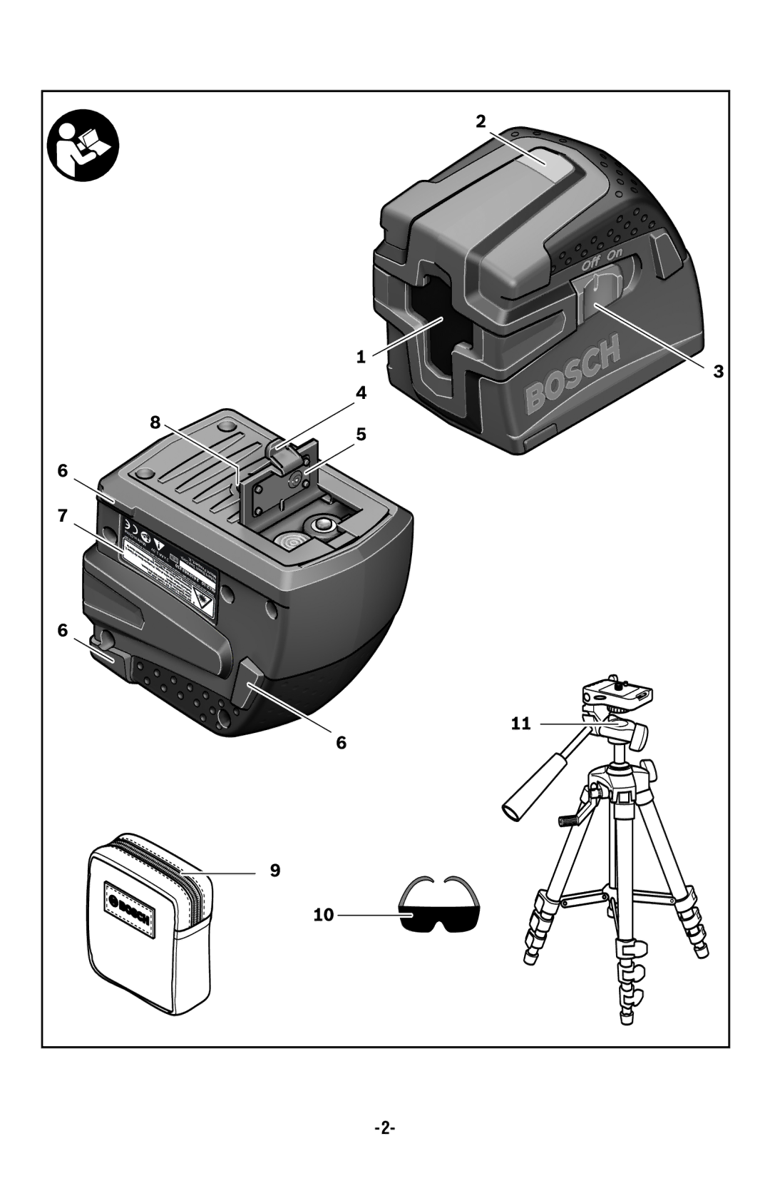 Bosch Power Tools GLL2-10 manual 