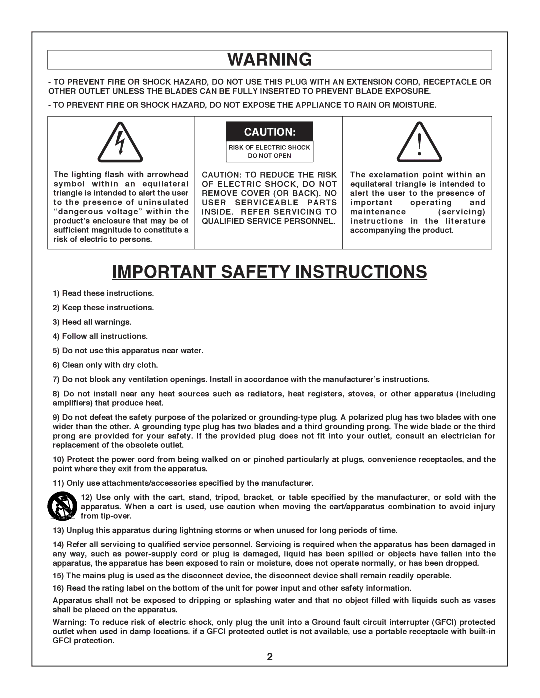 Bosch Power Tools PB360S-C manual Important Safety Instructions 