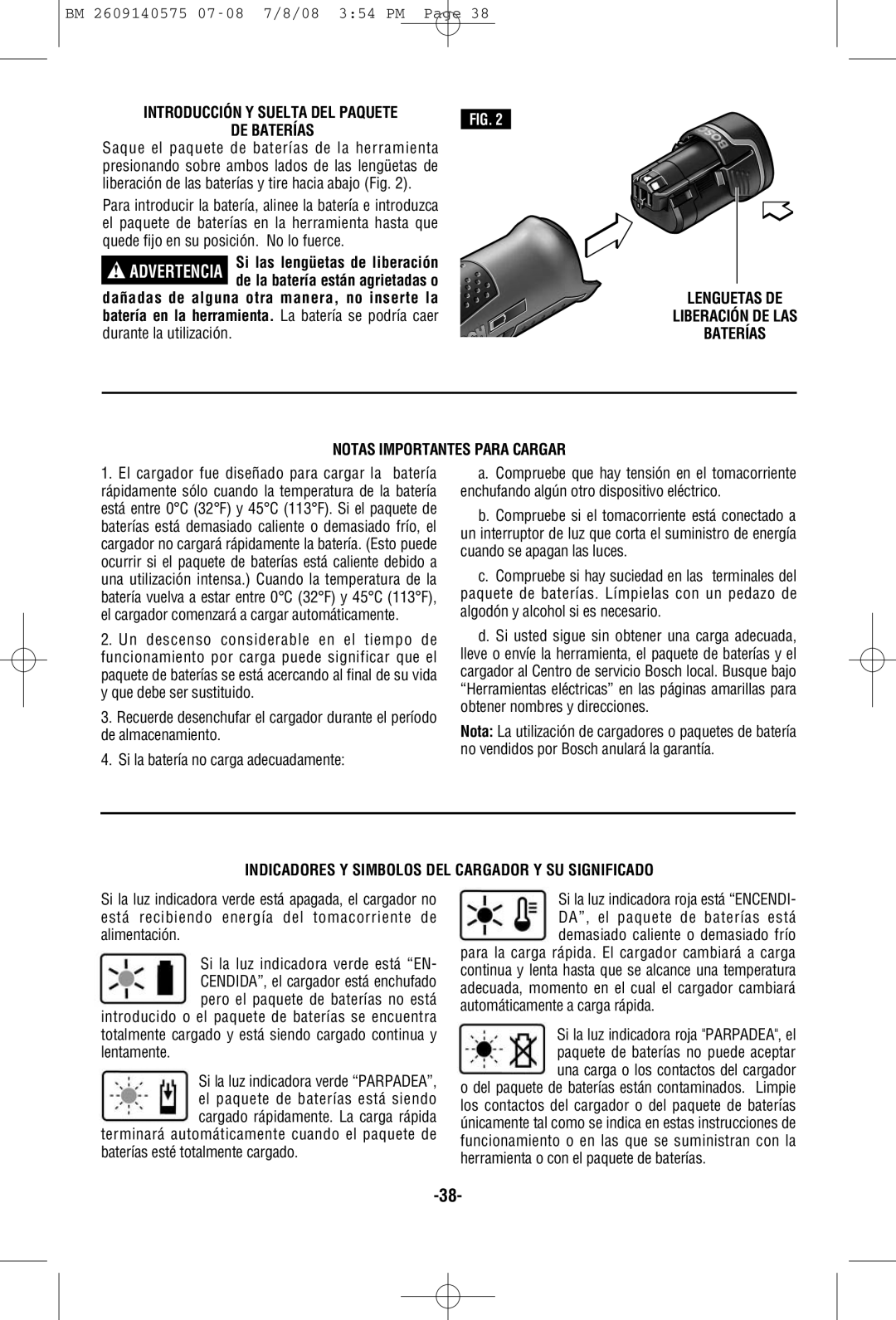 Bosch Power Tools PS50-2B Introducción Y Suelta DEL Paquete DE Baterías, Saque el paquete de baterías de la herramienta 