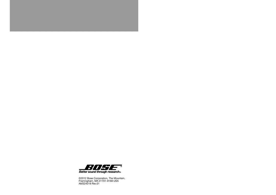 Bose QC3, QuietComfort 3 manual 