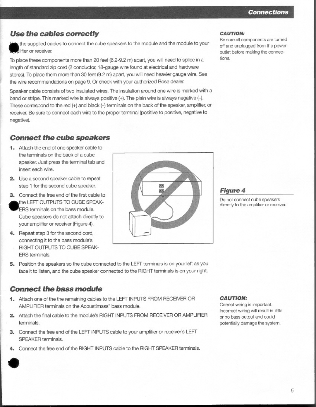 Bose 3 Series III manual 