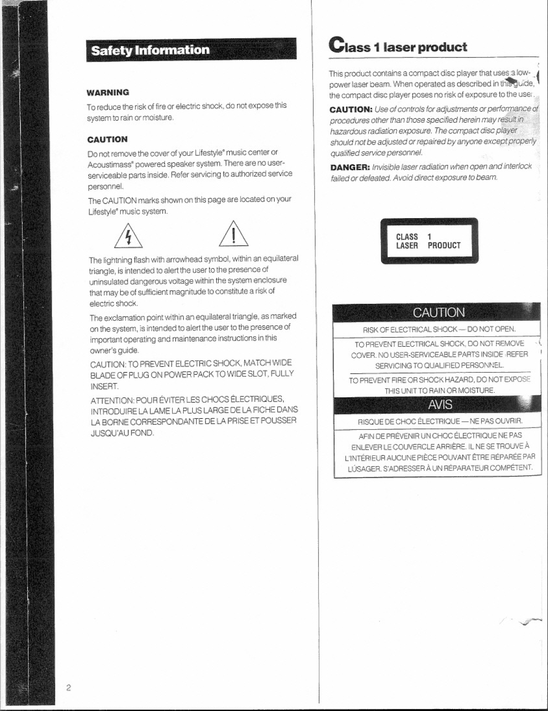 Bose 3 manual 