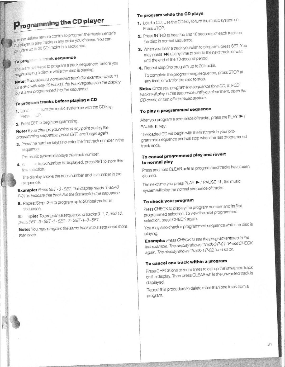 Bose 3 manual 