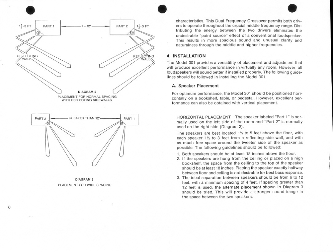 Bose 301 manual 