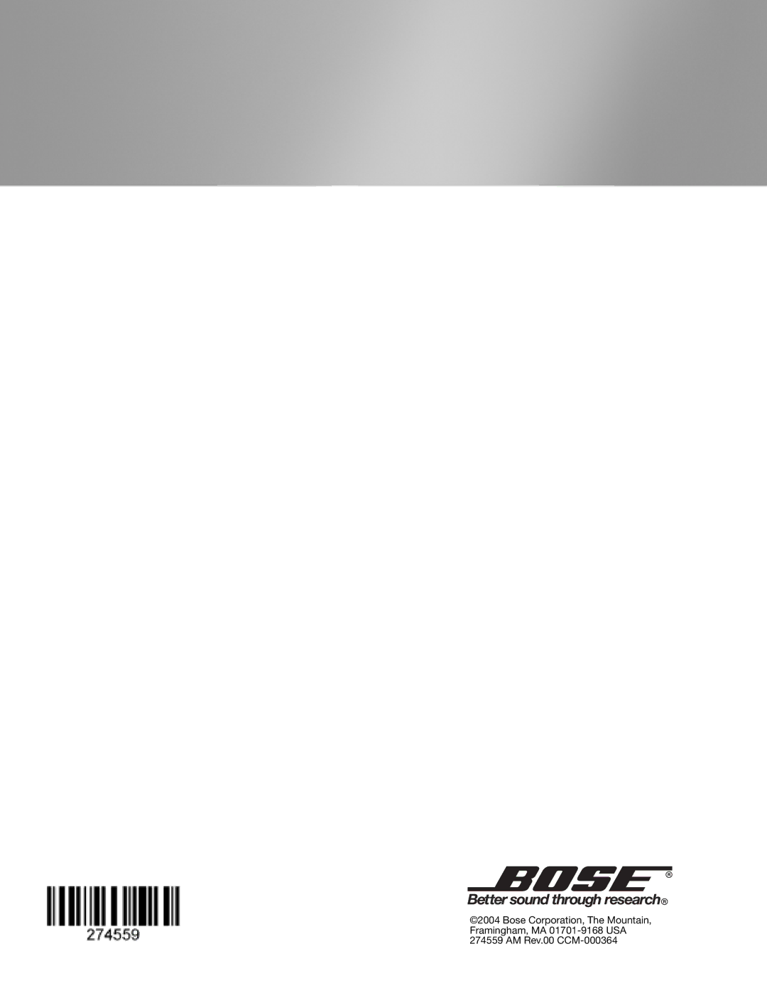 Bose 3.2.1 GS Series II, 3.2.1 Series II manual 