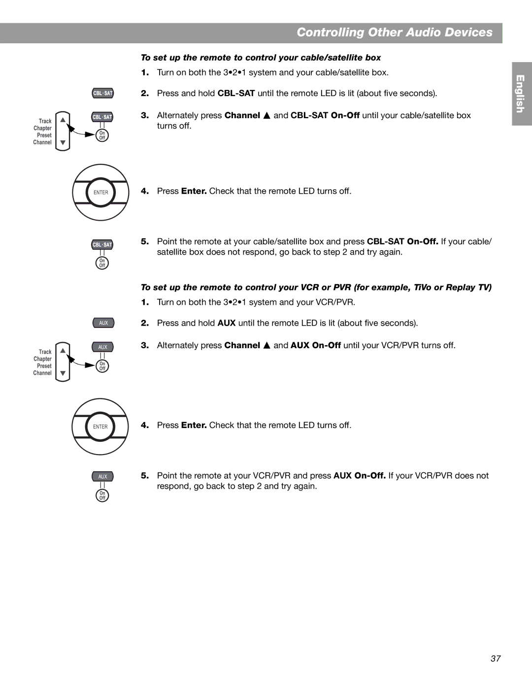 Bose 3.2.1 GS Series II, 3.2.1 Series II manual Respond, go back to and try again 