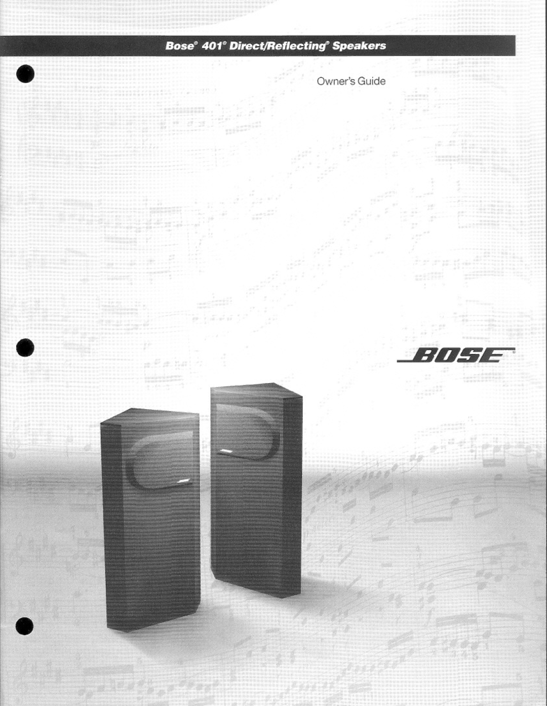 Bose 401 manual 