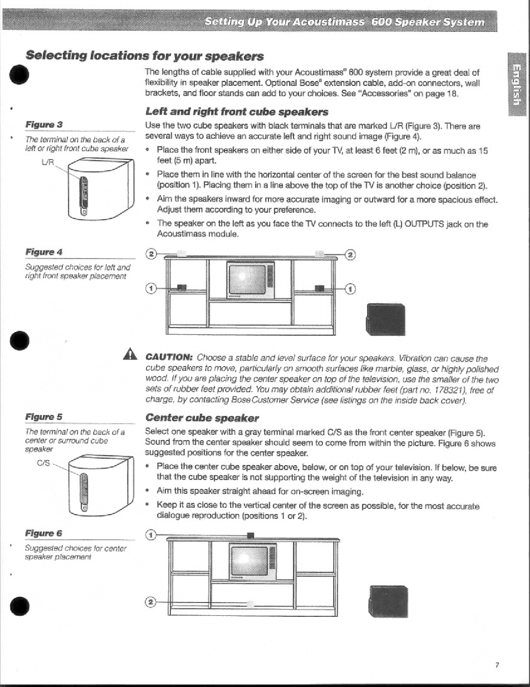 Bose 600 manual 