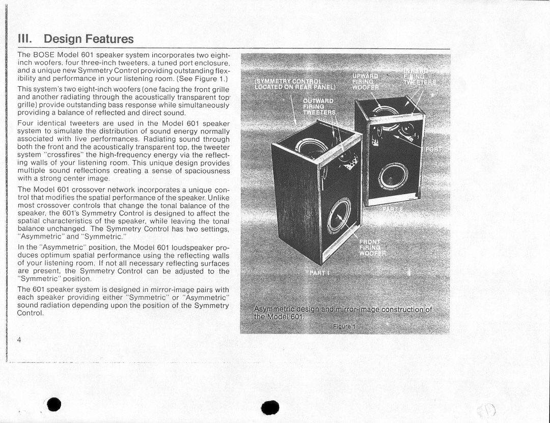 Bose 601 manual 