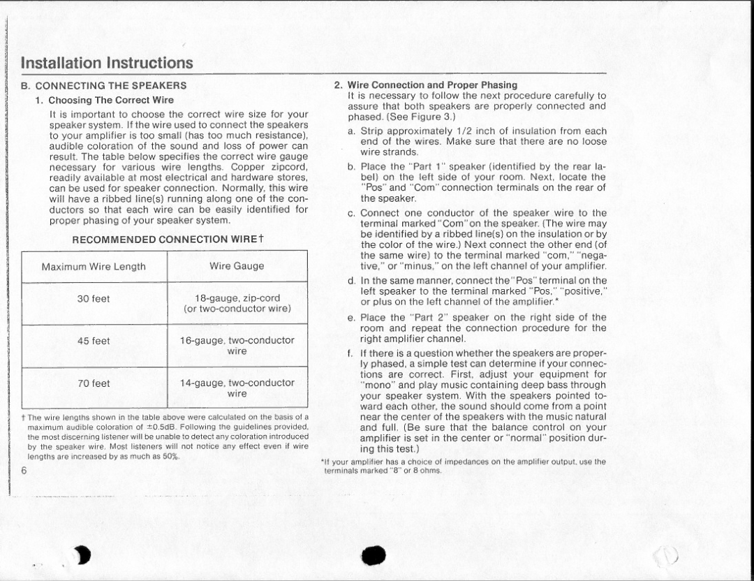 Bose 601 manual 