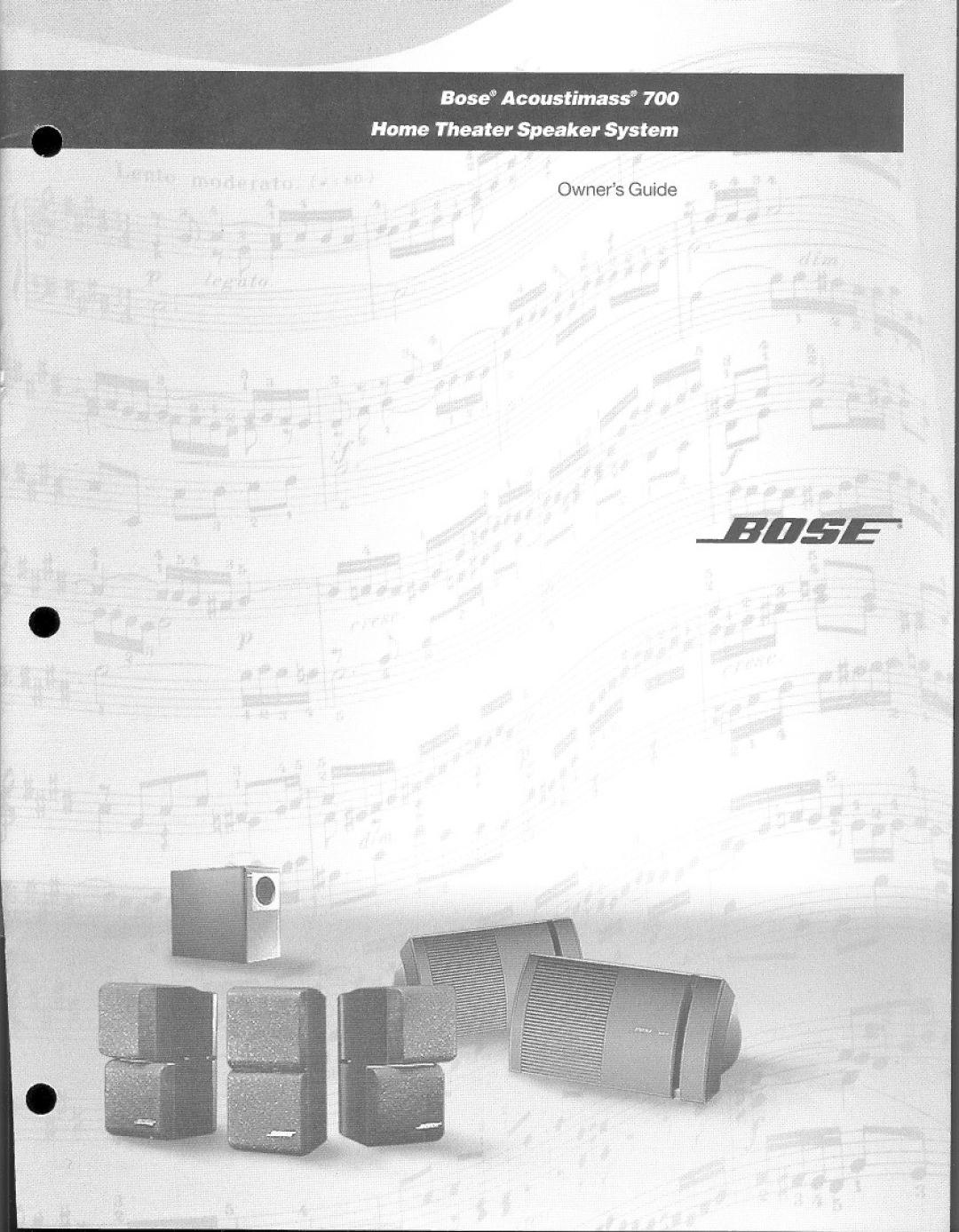 Bose 700 manual 