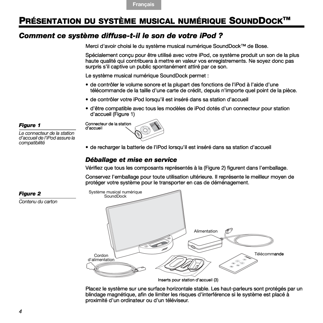 Bose 89, 336 Présentation Du Système Musical Numérique Sounddocktm, Comment ce système diffuse-t-il le son de votre iPod ? 