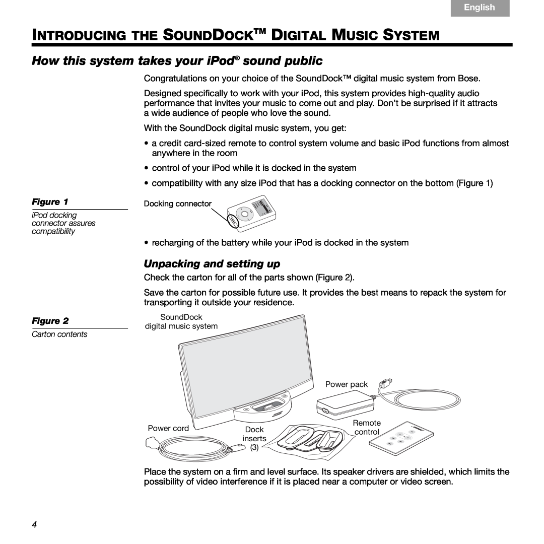 Bose 89, 336 manual Introducing The Sounddocktm Digital Music System, How this system takes your iPod sound public, Svenska 