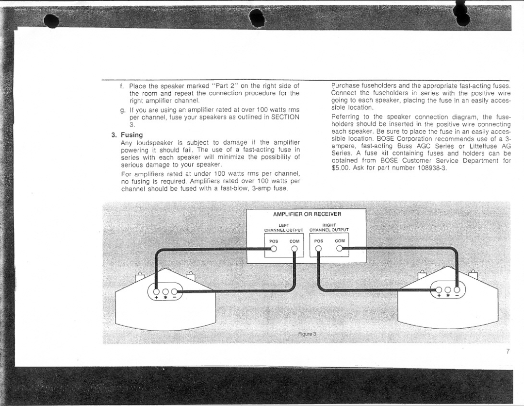 Bose 901 Series 4 manual 