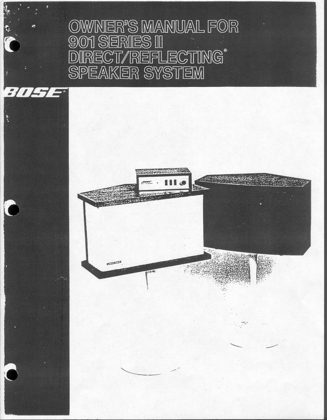 Bose 901 Series II manual 