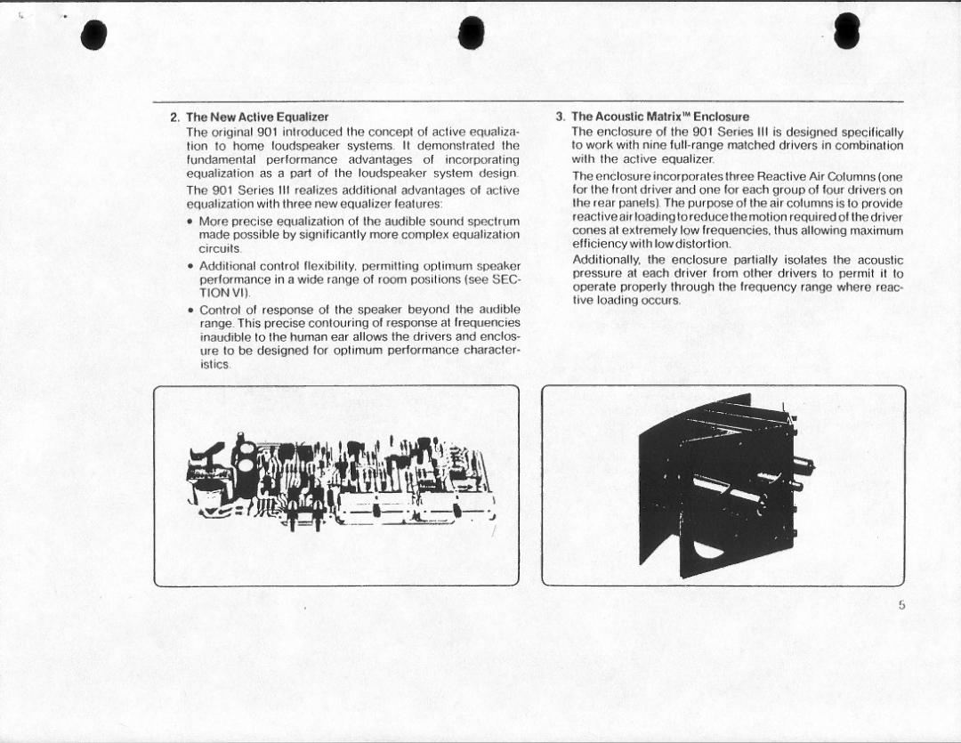 Bose 901 Series III manual 