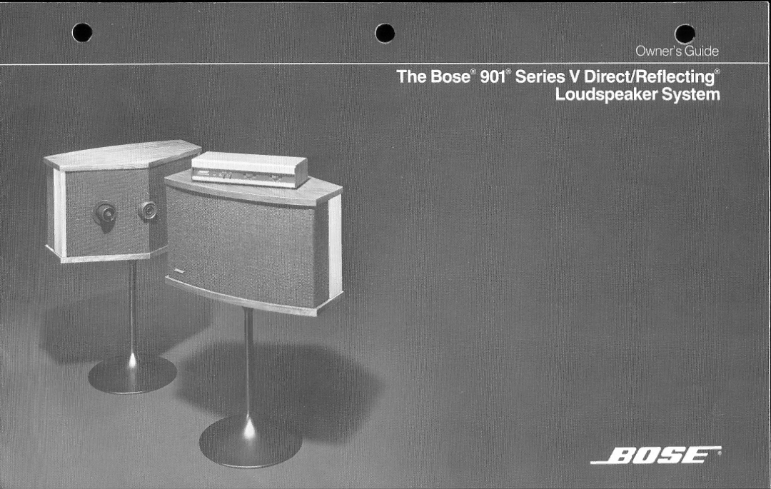 Bose 901 manual 