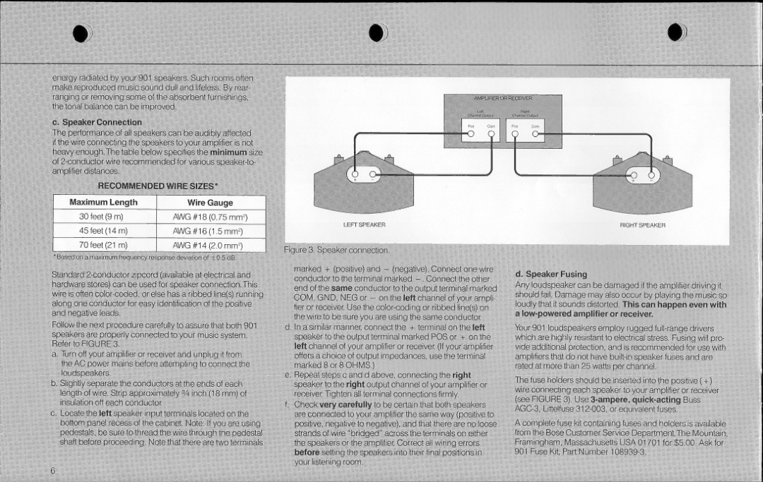 Bose 901 manual 