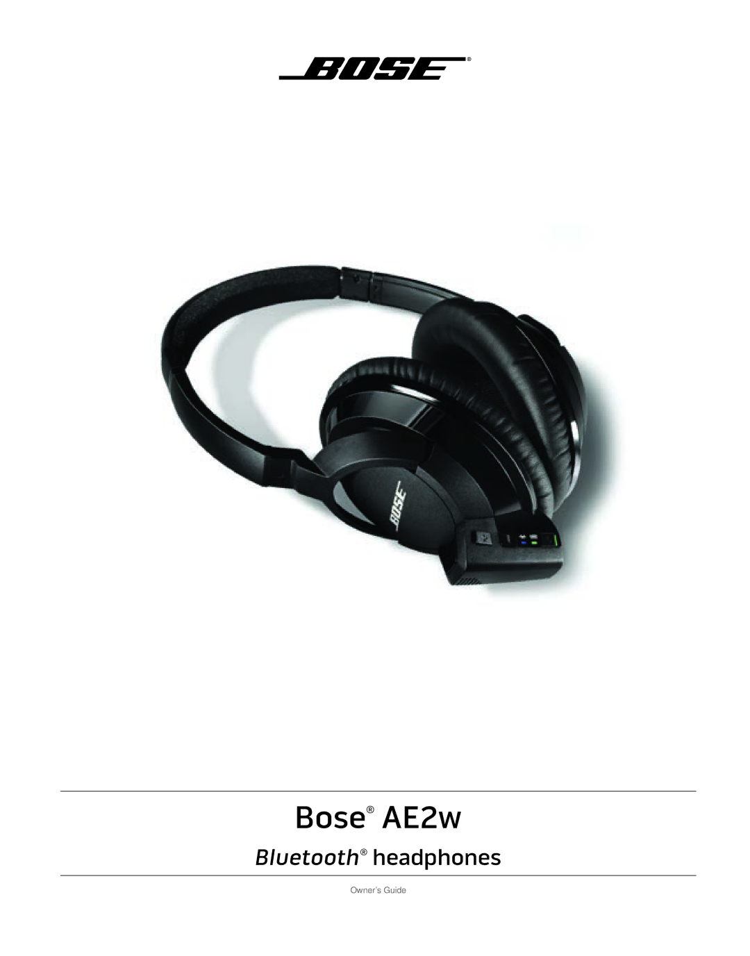 Bose AE2 White, AE2W, 363764-0010, BA1 manual Bose AE2w 