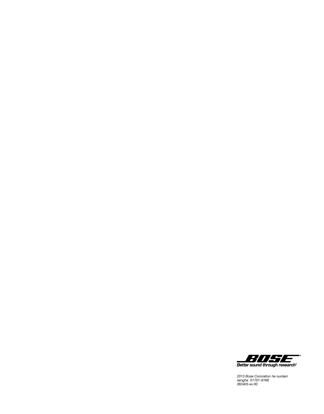 Bose 363764-0010, AE2W, AE2 White, BA1 manual 