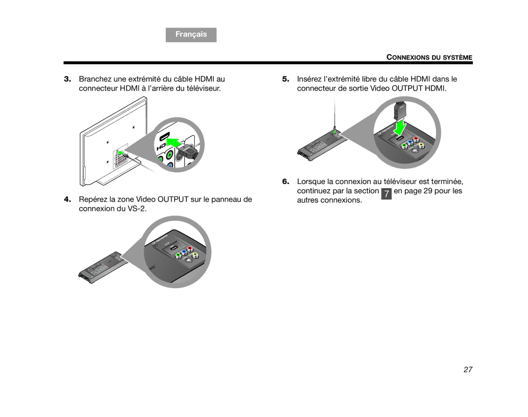 Bose AM314478 manual Tab 