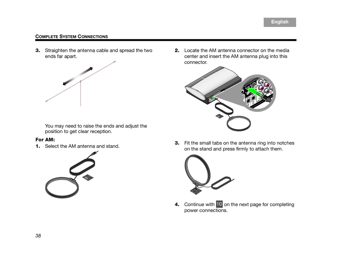 Bose AM314478 manual For AM 