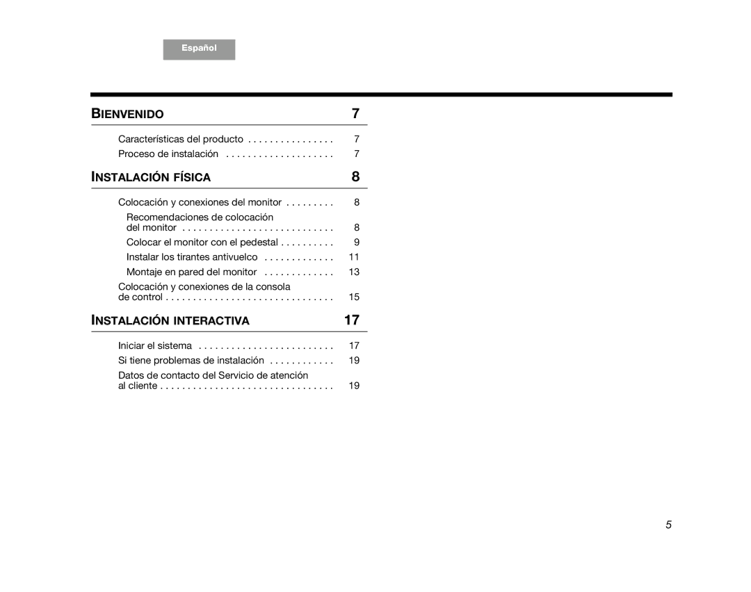 Bose AM352276 setup guide Bienvenido 