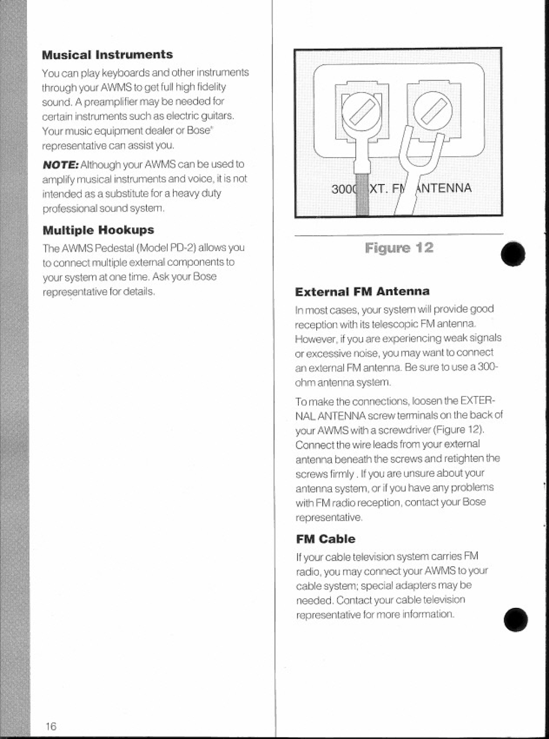 Bose CD-2000 manual 