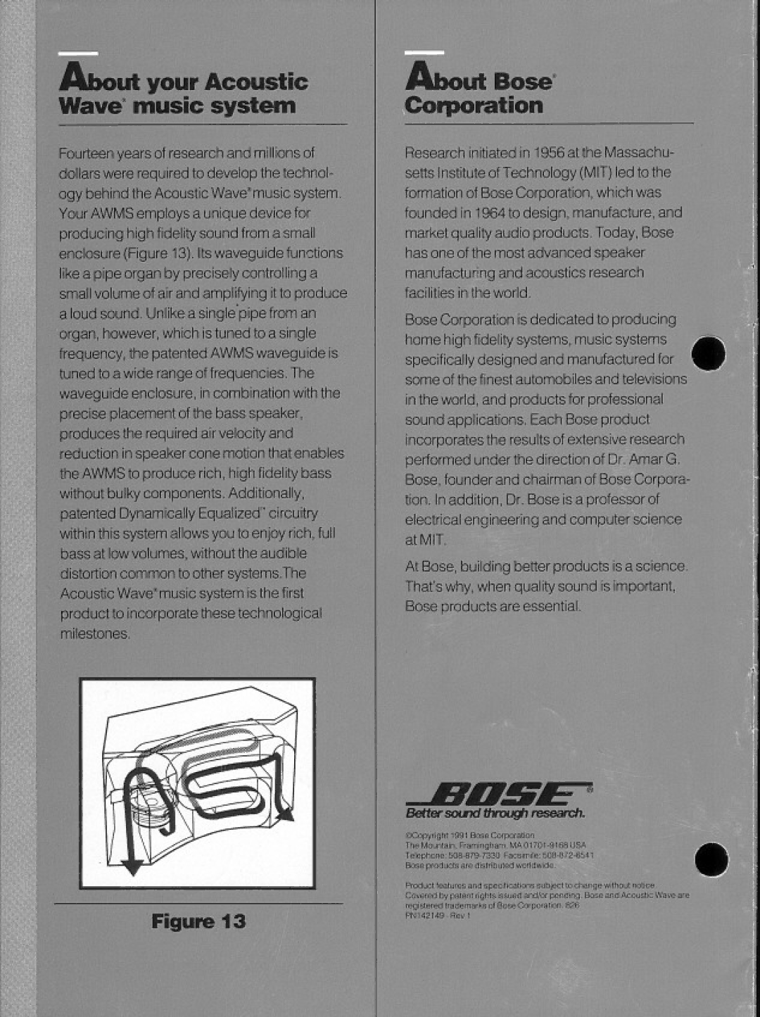 Bose CD-2000 manual 