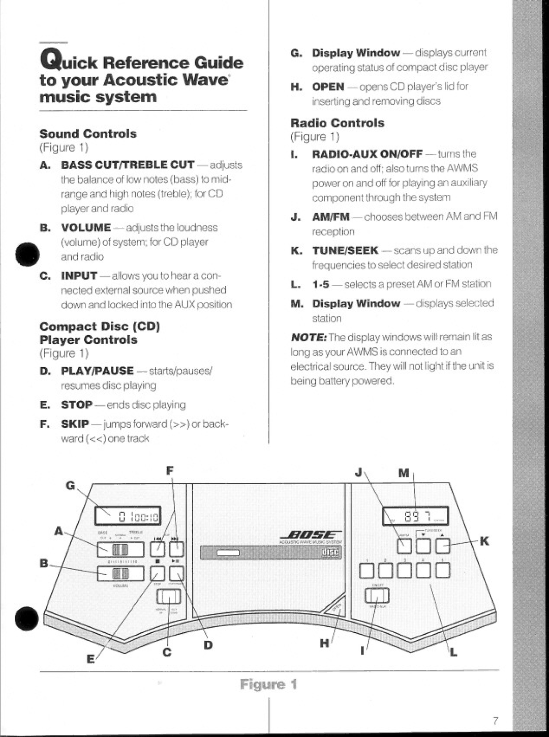 Bose CD-2000 manual 