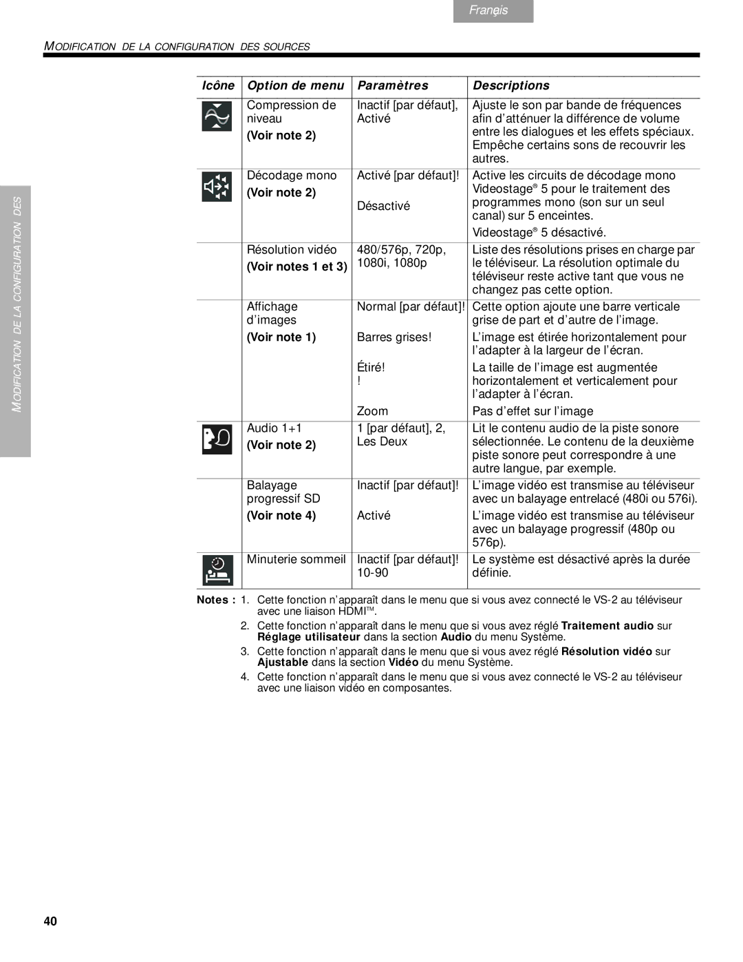 Bose DVD Home Entertainment Systems manual Entre les dialogues et les effets spéciaux 