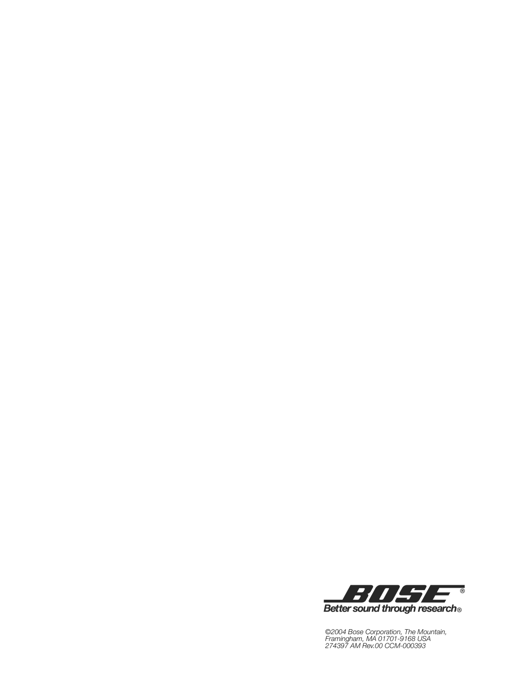 Bose Lifestyle 28 Series II, Lifestyle 18 Series II manual 