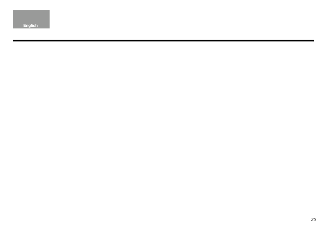 Bose Lifestyle (R) VS-2 manual English 