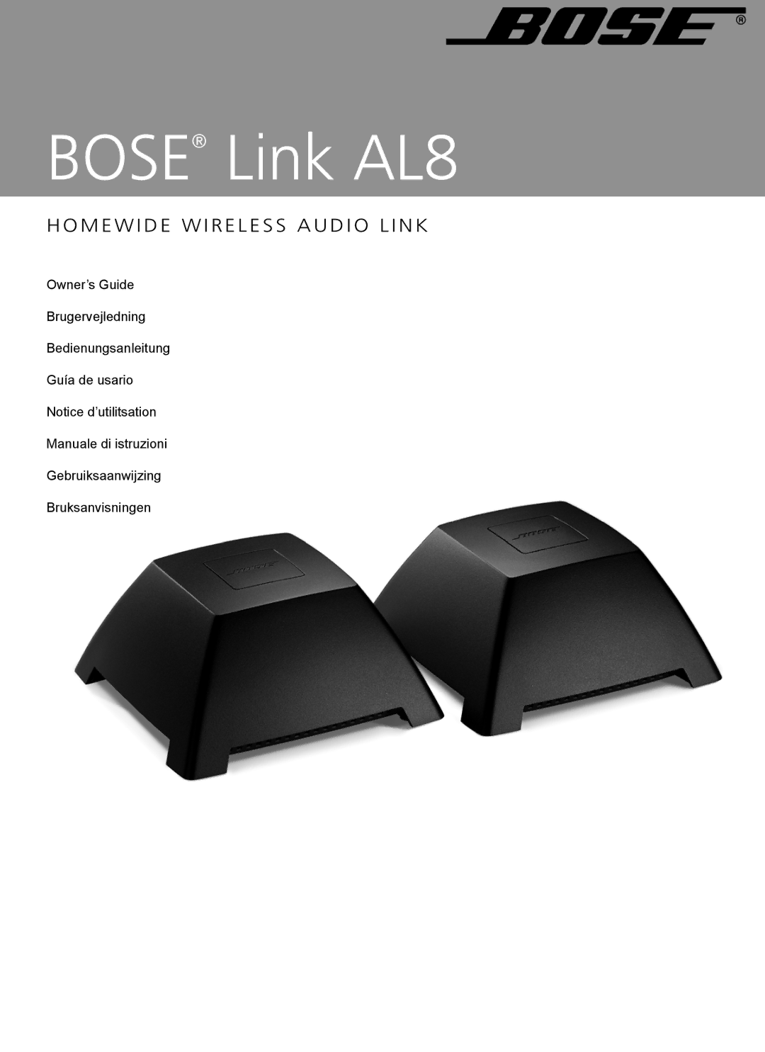 Bose manual Bose Link AL8 