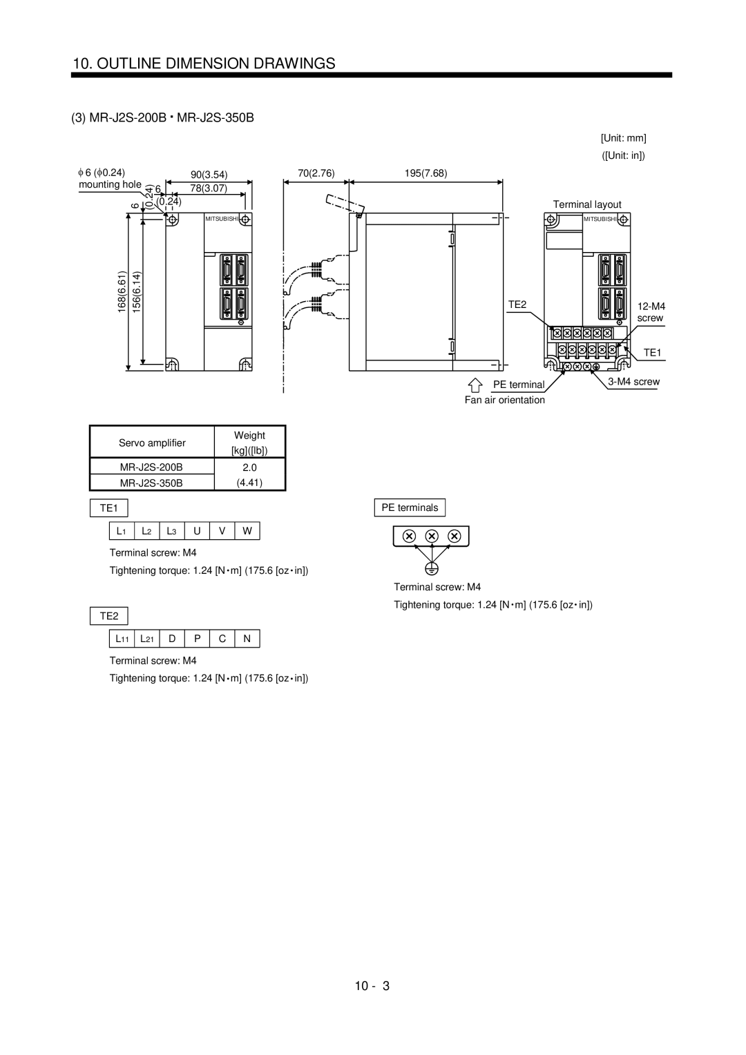 Bose MR-J2S- B instruction manual MR-J2S-200B MR-J2S-350B 