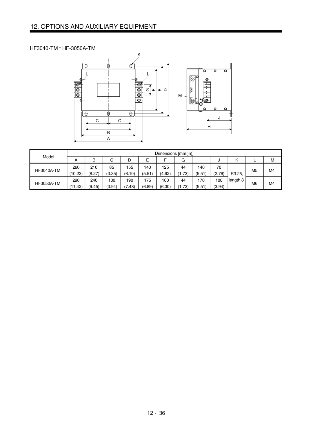 Bose MR-J2S- B instruction manual HF3040-TM HF-3050A-TM 