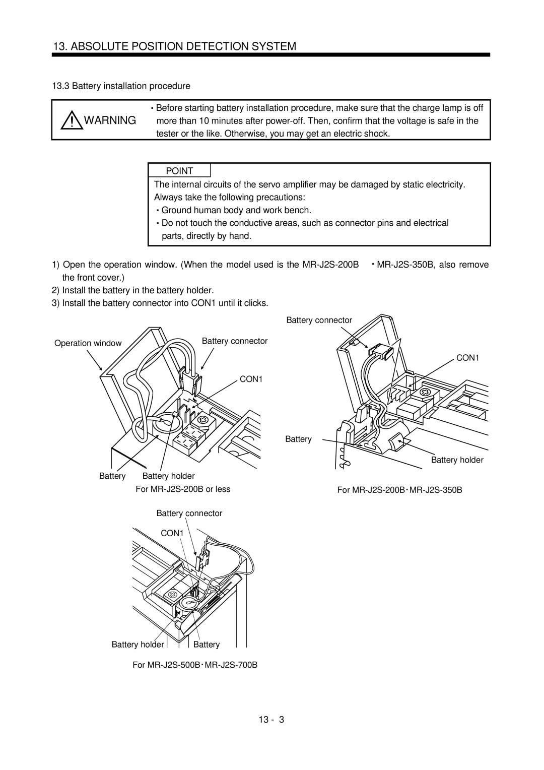 Bose MR-J2S- B instruction manual CON1 