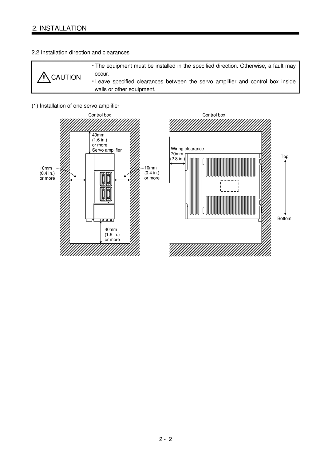 Bose MR-J2S- B instruction manual Control box 