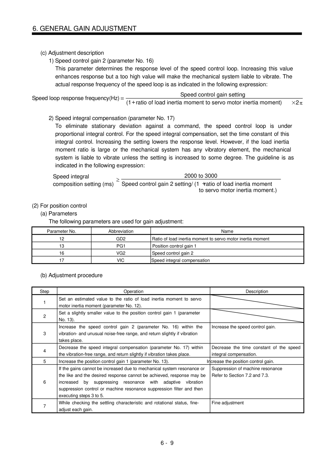 Bose MR-J2S- B instruction manual For position control, Suppression of machine resonance, Refer to .2 